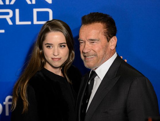 Arnold Schwarzenegger mit seiner Tochter Christina