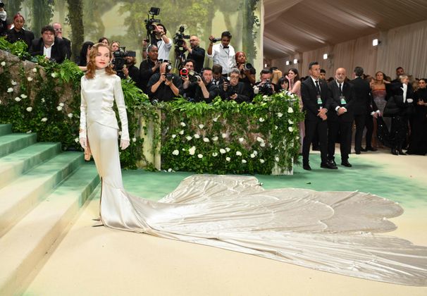 Die französiche Schauspielerin Isabell Huppert.
