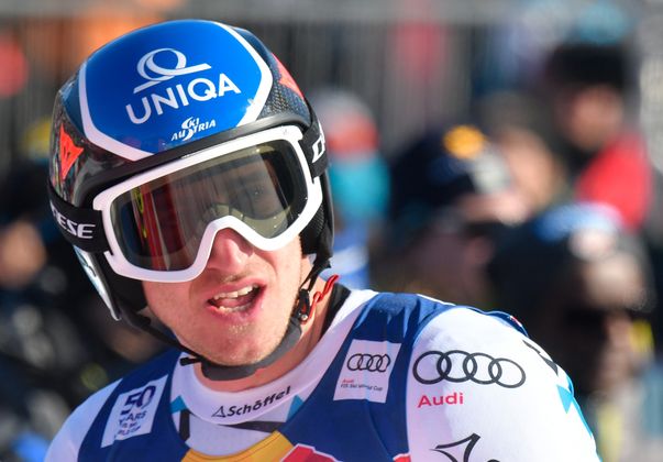 Matthias Mayer war mit seiner Fahrt nicht zufrieden. Als bester Österreicher landete der Super-G-Sieger auf Rang acht.