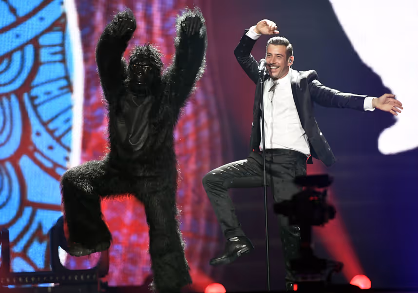 Eurovision Song Contest: Aufforderung zum Affentanz