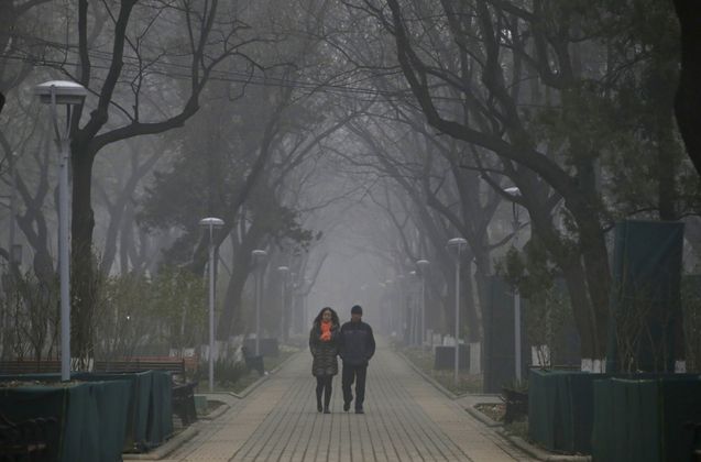 Straßen sind in der Millionenstadt plötzlich wie ausgestorben.