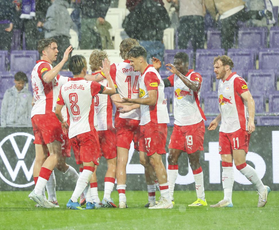 Salzburg wahrte bei Austria Titelchance, Remis für Rapid