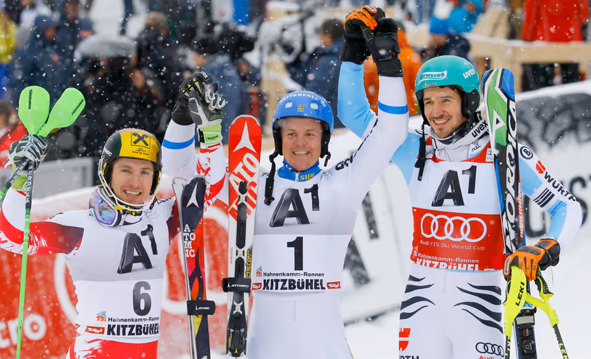 Erster Weltcupsieg für Hargin, Hirscher landet auf Platz zwei