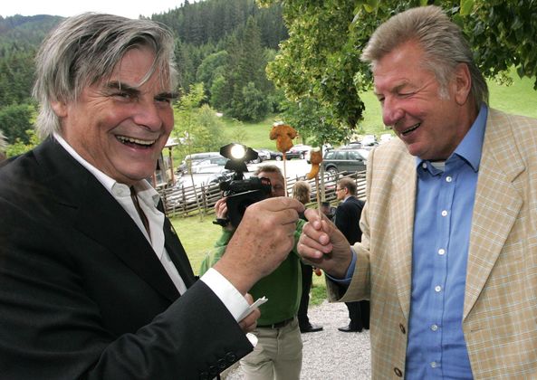 Peter Simonischek und Werner Schneyder.