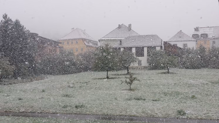 In Imst schneit es auch