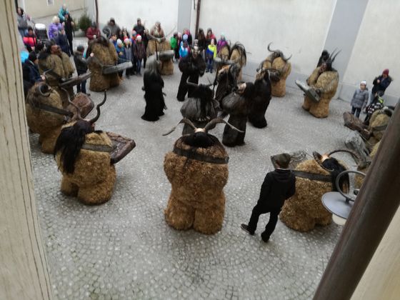 Perchtentanz in Rattenberg.