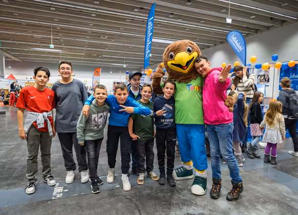 TT-Adler Toni war mit von der Partie.