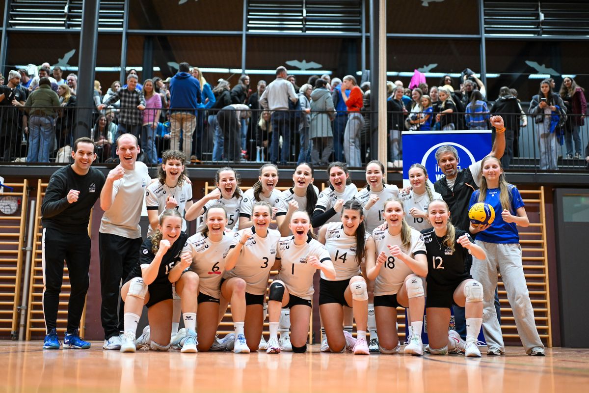 Aufstieg fixiert: Inzings Volleyballerinnen trauen sich in die Bundesliga