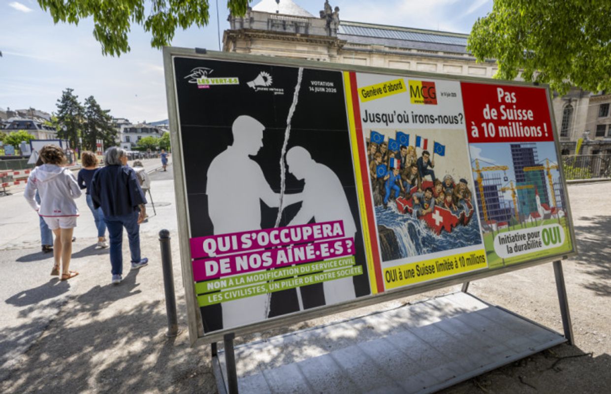 Referendum "Keine 10-Millionen-Schweiz": Trend zu Ablehnung