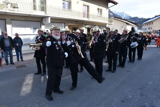Unsinnigenumzug in Reutte