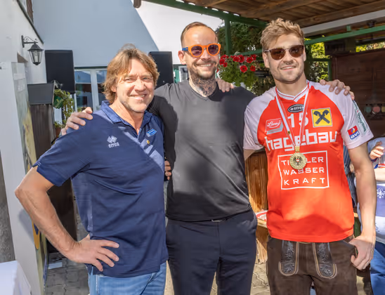Hannes Kronthaler, Martin Nemec und Niklas Kronthaler.