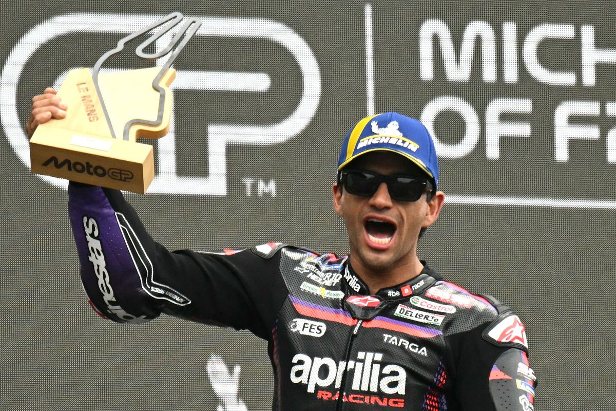 Spanier Martin führte historischen Aprilia-Dreifachsieg in Le Mans an