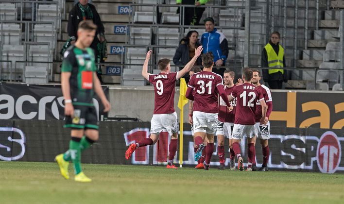 3. März: Auch im zweiten Frühjahrsmatch jubelte der Gegner: Der FC Wacker Innsbruck musste sich zuhause Mattersburg 0:1 geschlagen geben.