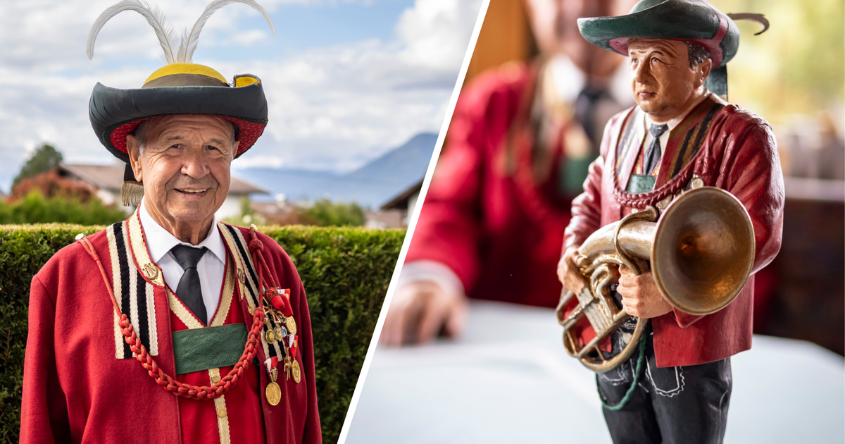 Musician's pension after 70 years: Franz and his long love of brass ...