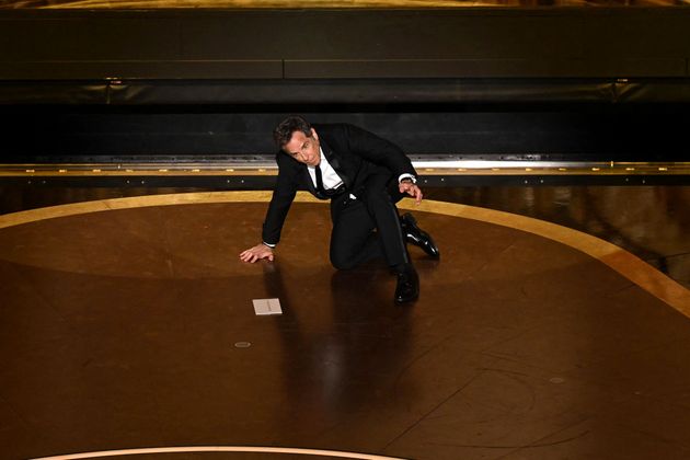 Ben Stiller präsentierte den Preis für das „Beste Production Design“ und natürlich nicht ohne Schmäh.