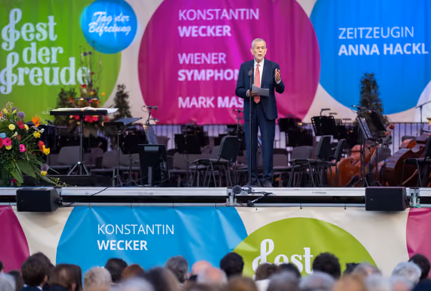 Bundespräsident Alexander Van der Bellen.