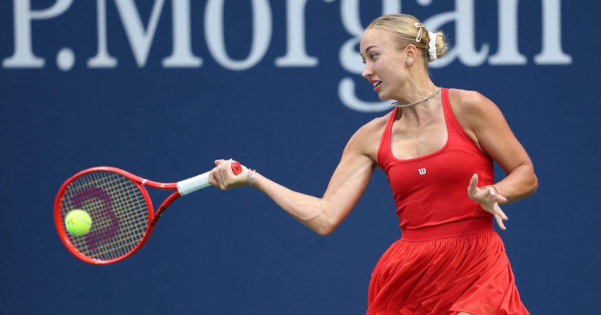 Anastasia Potapova zieht souverän in die zweite Runde der US Open ein