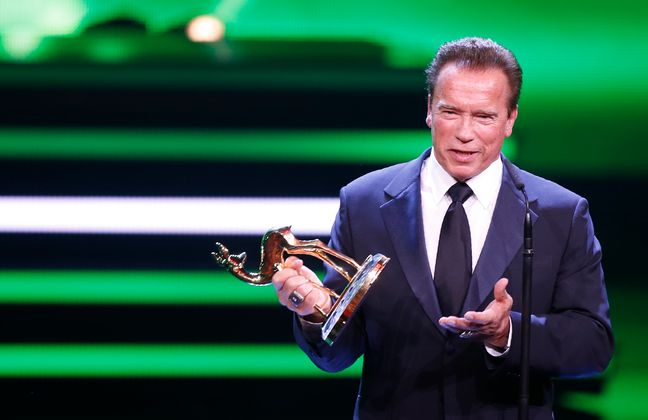 Arnold Schwarzenegger erhielt den Preis in der Kategorie "Unsere Erde". Der Actionstar und ehemalige Gouverneur von Kalifornien versprach: "Ich werde bis an mein Lebensende für den Umweltschutz kämpfen."
