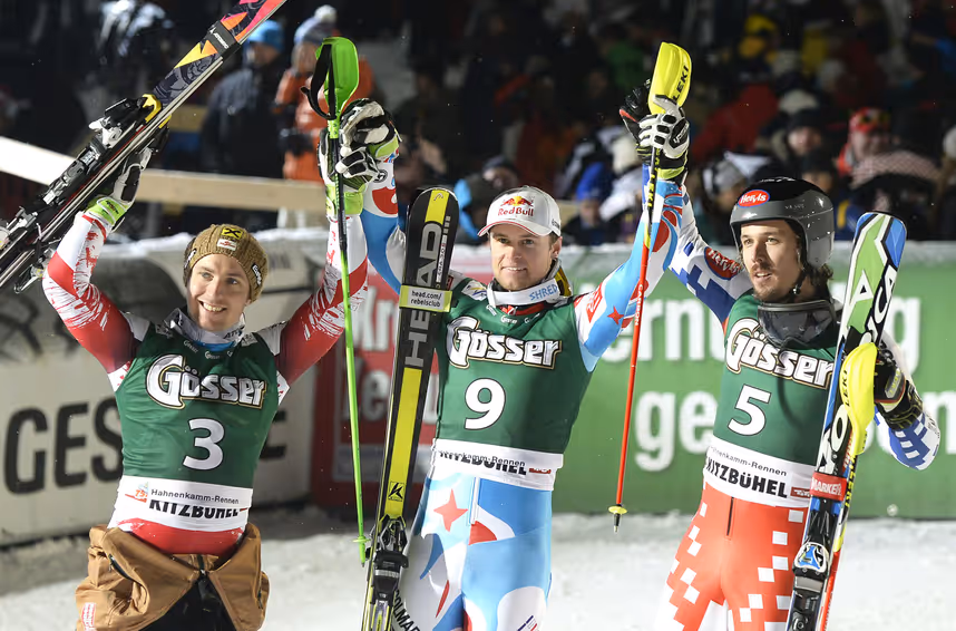 Pinturault holt sich Sieg in der Super-Kombi, Hirscher am Podest
