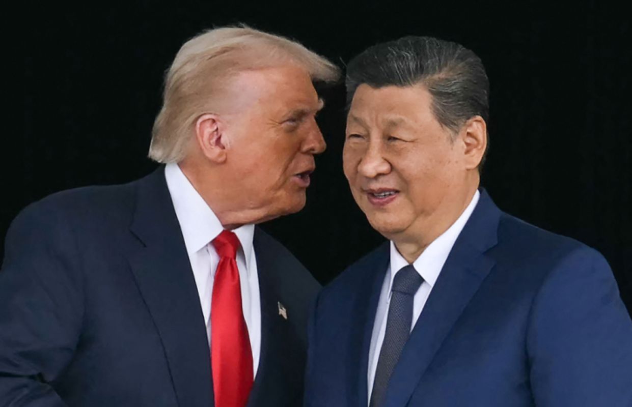 US-Präsident Trump in Peking