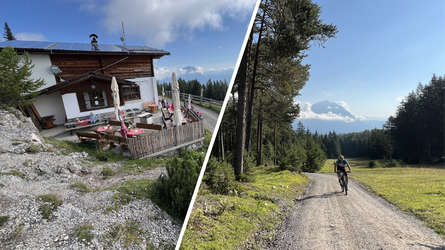 Mountainbike-Tour in Obsteig: Ein genussvoller Ausflug zur Simmeringalm