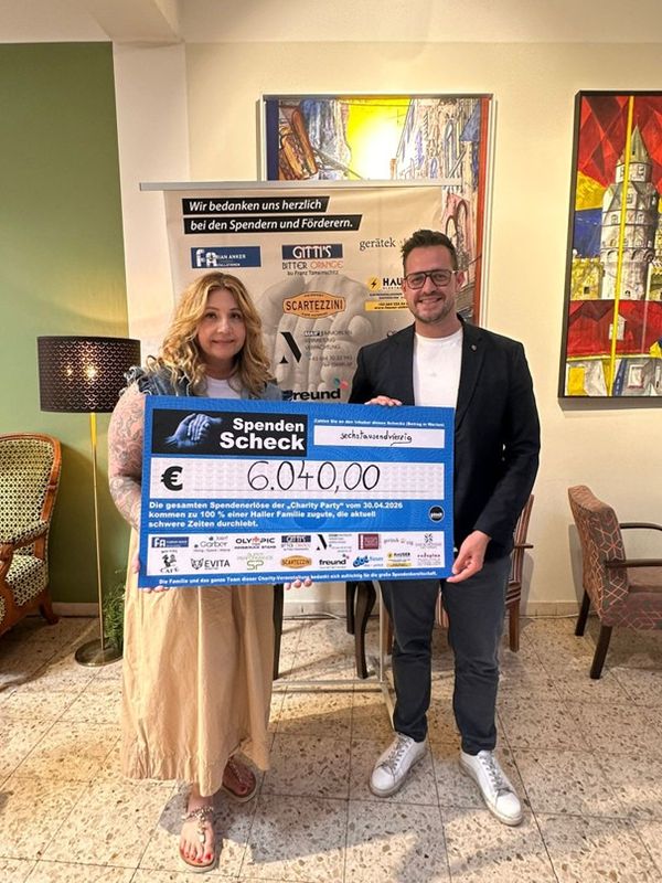 Große Hilfsbereitschaft: Charity-Events in Hall brachten sto