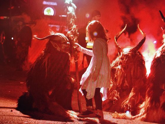 Krampuslauf in Zams.