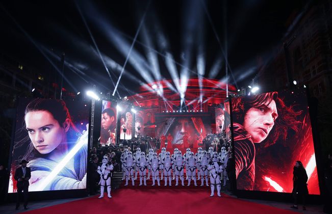 Europa-Premiere in London.