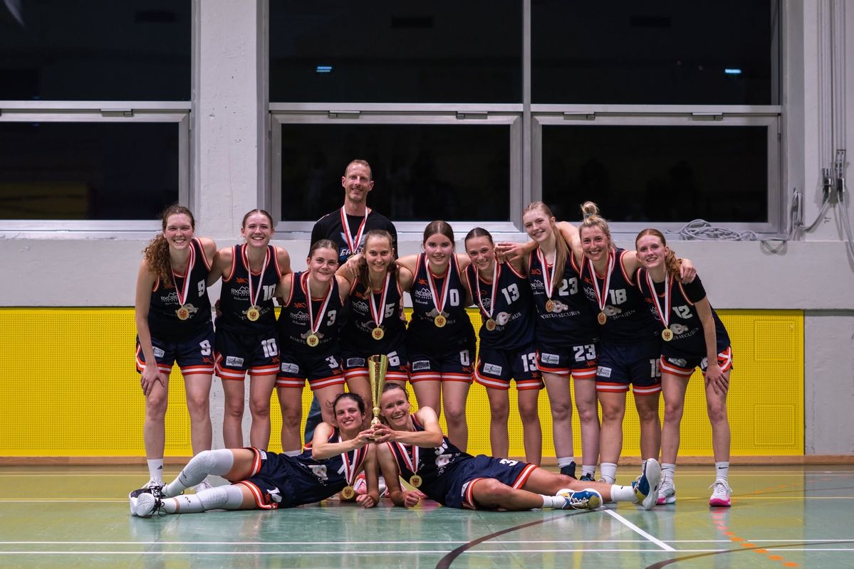 Souverän: Tiroler Meistertitel für die TI-Basketballerinnen
