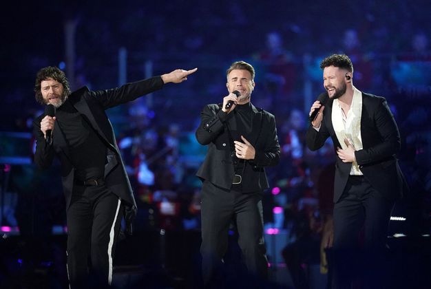 Fulminanter Abschluss mit Take That.