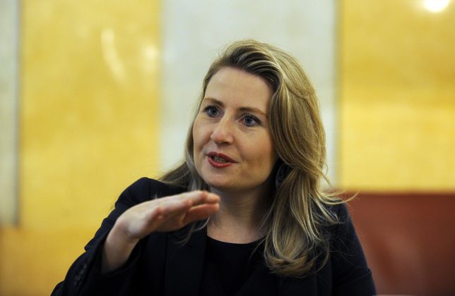 "Weil Feminismus ein ideologischer Begriff ist, der uns Frauen mehr trennt als verbindet."  Für Ministerin Susanne Raab (ÖVP) sind Frauenrechte nur ein Wort.