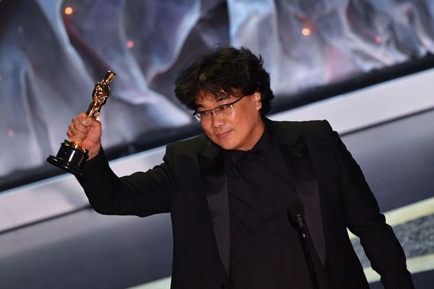 Regisseur Bong Joon-ho bekam für "Parasite"  den zweiten Oscar in der Kategorie "Bester internationaler Film".