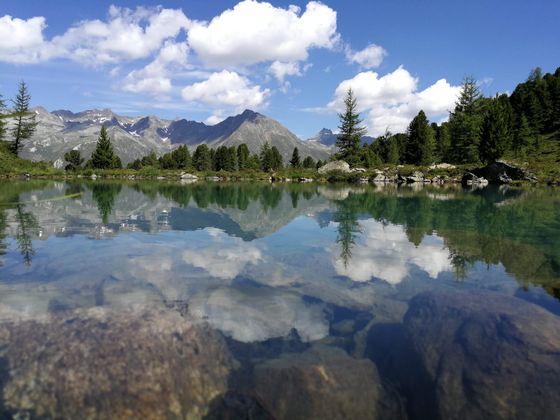Idyllischer Berglisee im Paznaun.