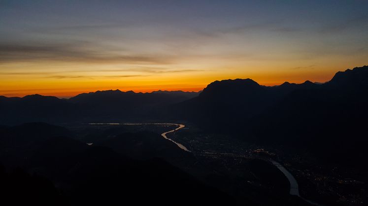 Sonnenaufgang am Pendling.