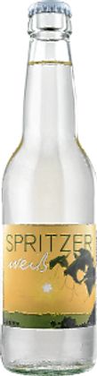 Kleinoscheg 
Weißer Spritzer 0,33 l 
Weißwein und Sodawasser aus Österreich: erfrischend, leicht und blitzsauber in Duft und Geschmack. Die praktische Erfrischung in der kleinen Flasche.
ab 2 € 1,50
statt € 1,59