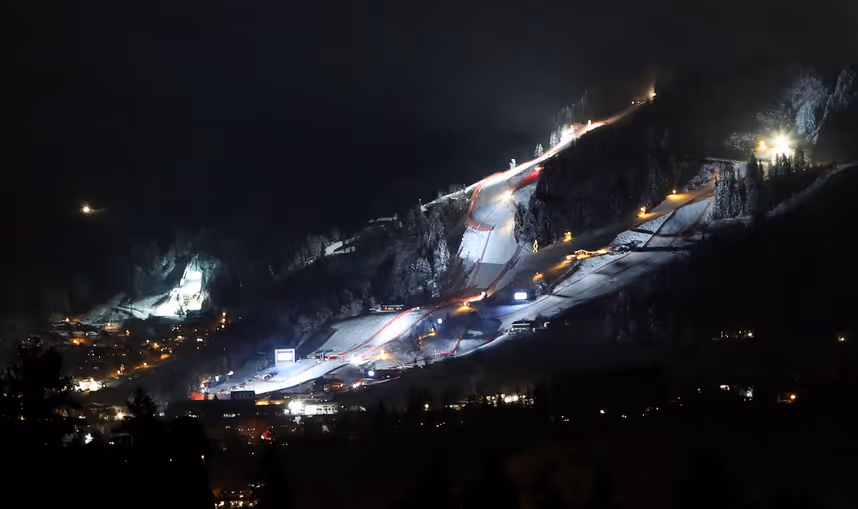 Streif rennfertig: Nur der Schnee könnte Spielverderber werden