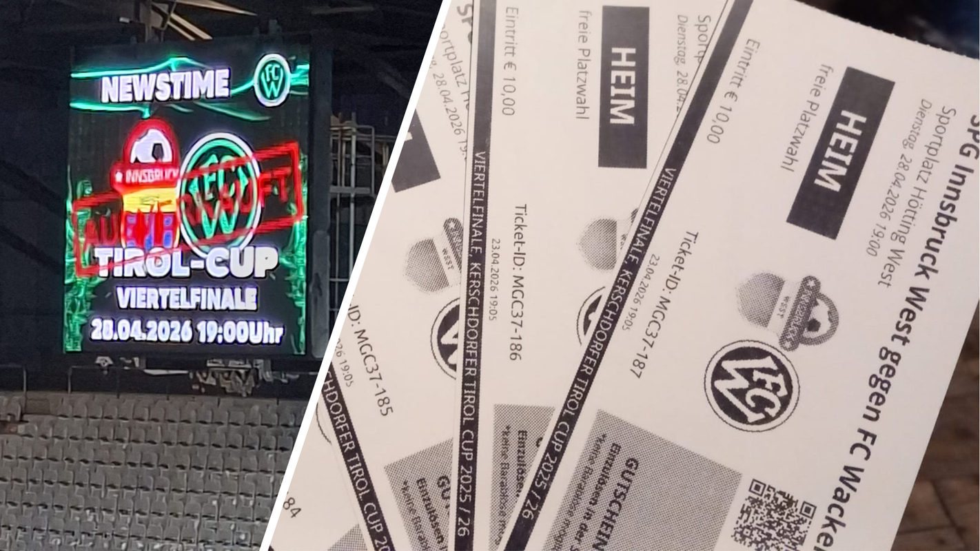 Karten gingen weg wie warme Semmeln: Innsbrucker Cup-Derby ausverkauft