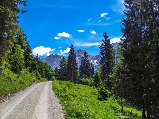 Am Weg ins Hinterbärenbad.