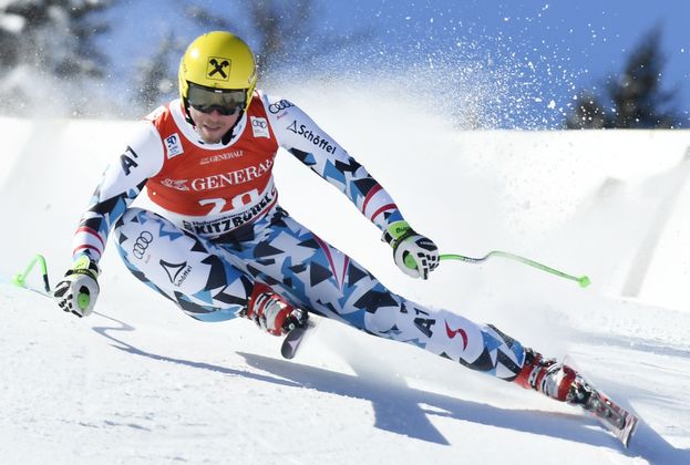 Max Franz kostete ein Schnitzer im unteren Streckenteil einen möglichen Podestplatz. Der Kärntner wurde als zweitbester ÖSV-Läufer Fünfter.