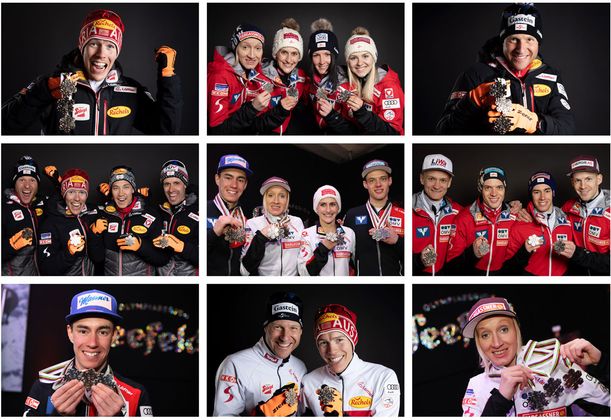 2. März: Insgesamt neun Medaillen gingen bei der Nordischen Ski-WM in Seefeld auf das Konto der ÖSV-Athleten. Die Kombinierer Franz-Josef Rehrl und Bernhard Gruber sowie die Skispringer Stefan Kraft und Daniela Iraschko-Stolz nahmen je drei Mal Edelmetall mit nach Hause.