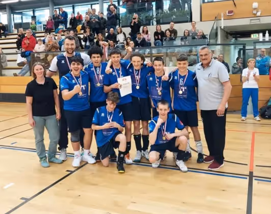 Meisterliche Männer: die U16-Burschen von Hypo Tirol.