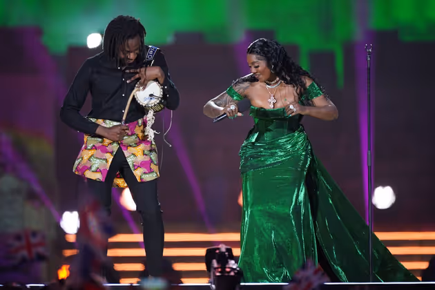  Die nigerianische Sängerin Tiwa Savage.