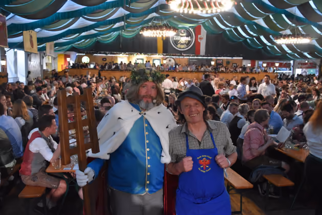 Luis aus Südtirol (r.) brachte die Menge zum Beben.