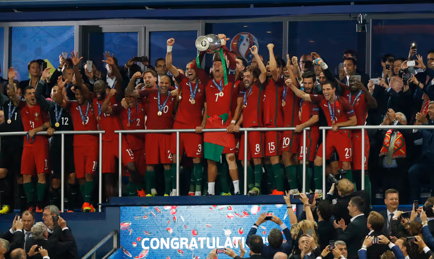 Erster EM-Titel für Portugal ohne verletzten Ronaldo