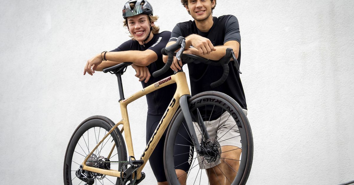 Zwei junge Tüftler erfinden das Rad neu: Mit dem Holzcarbon-Rennrad beim ...
