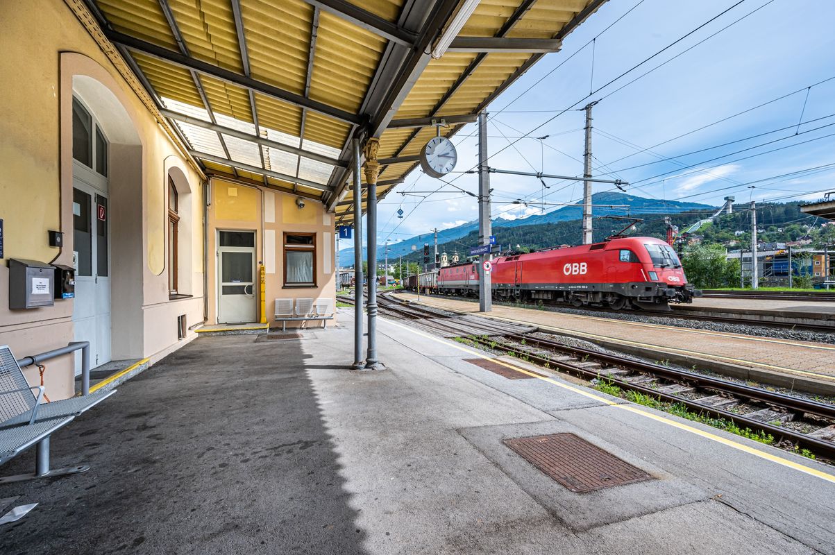 Arbeiten in „Konzertkurve“: Mehrere Tage Zugausfälle zwischen Innsbrucker Bahnhöfen