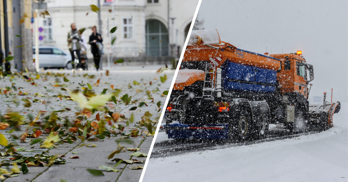 Kaltfront erreicht das Land: Sturmböen bis zu 100 km/h und Wintereinbruch ...