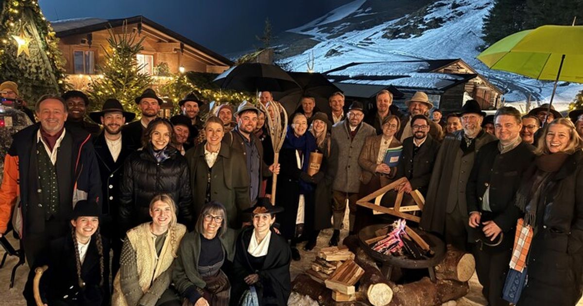 Heute großer Auftritt für 40 Tiroler Komparsen beim ZDF- Weihnachtsfilm ...