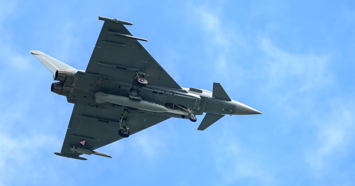 In-Luftraum-eingedrungen-Eurofighter-r-ckten-wegen-US-Milit-rflugzeugen-aus