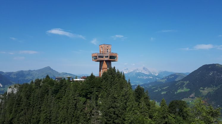Jakobskreuz dem Himmel am Nächsten.